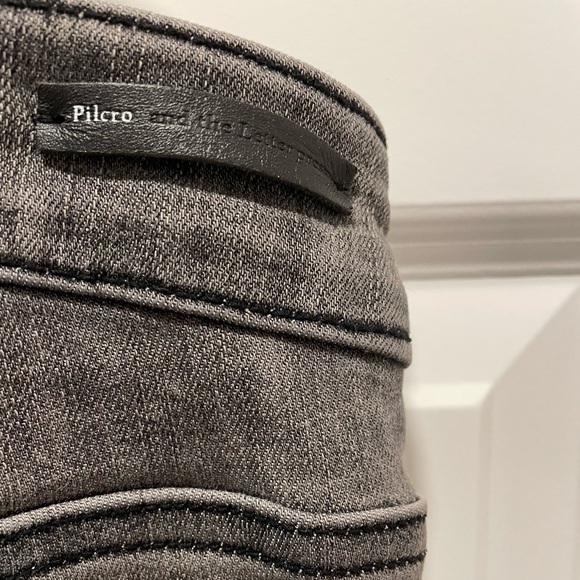 Pilcro & The Letterpress High Rise Denim Legging - Light Black Wash, Size 27 - Picture 1 of 4